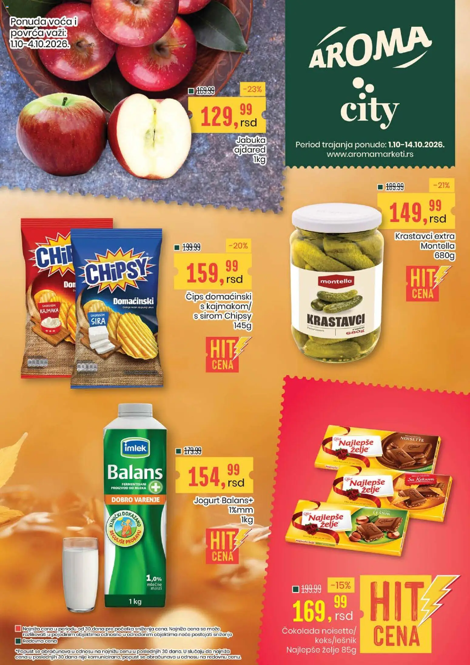 Aroma Market katalog - važi od 01.10.2026 | Strana: 1