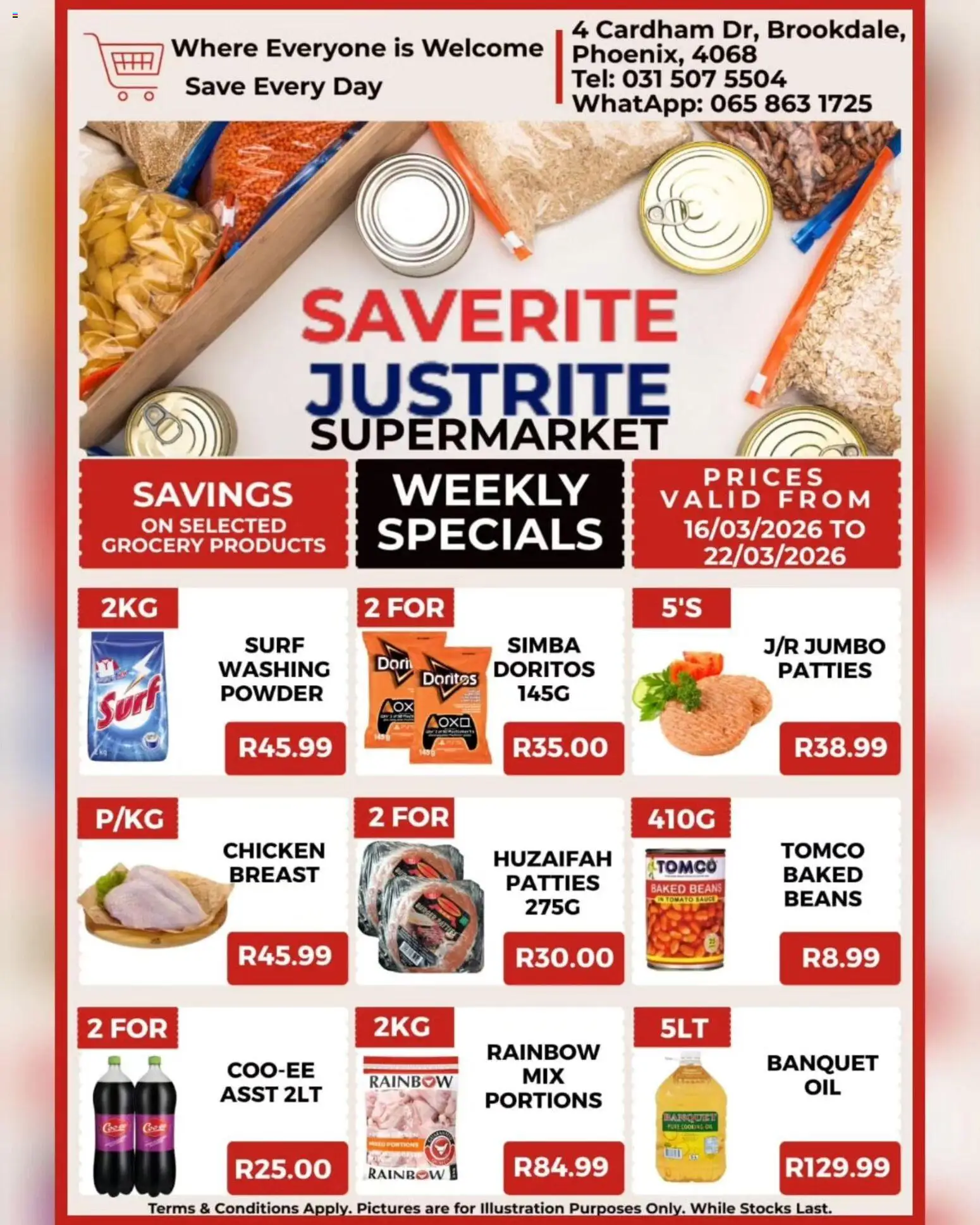 Saverite Specials (16/03/2026 - 22/03/2026) Online