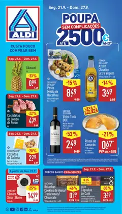 Pré-visualização Aldi folheto válido de 21/09/2026