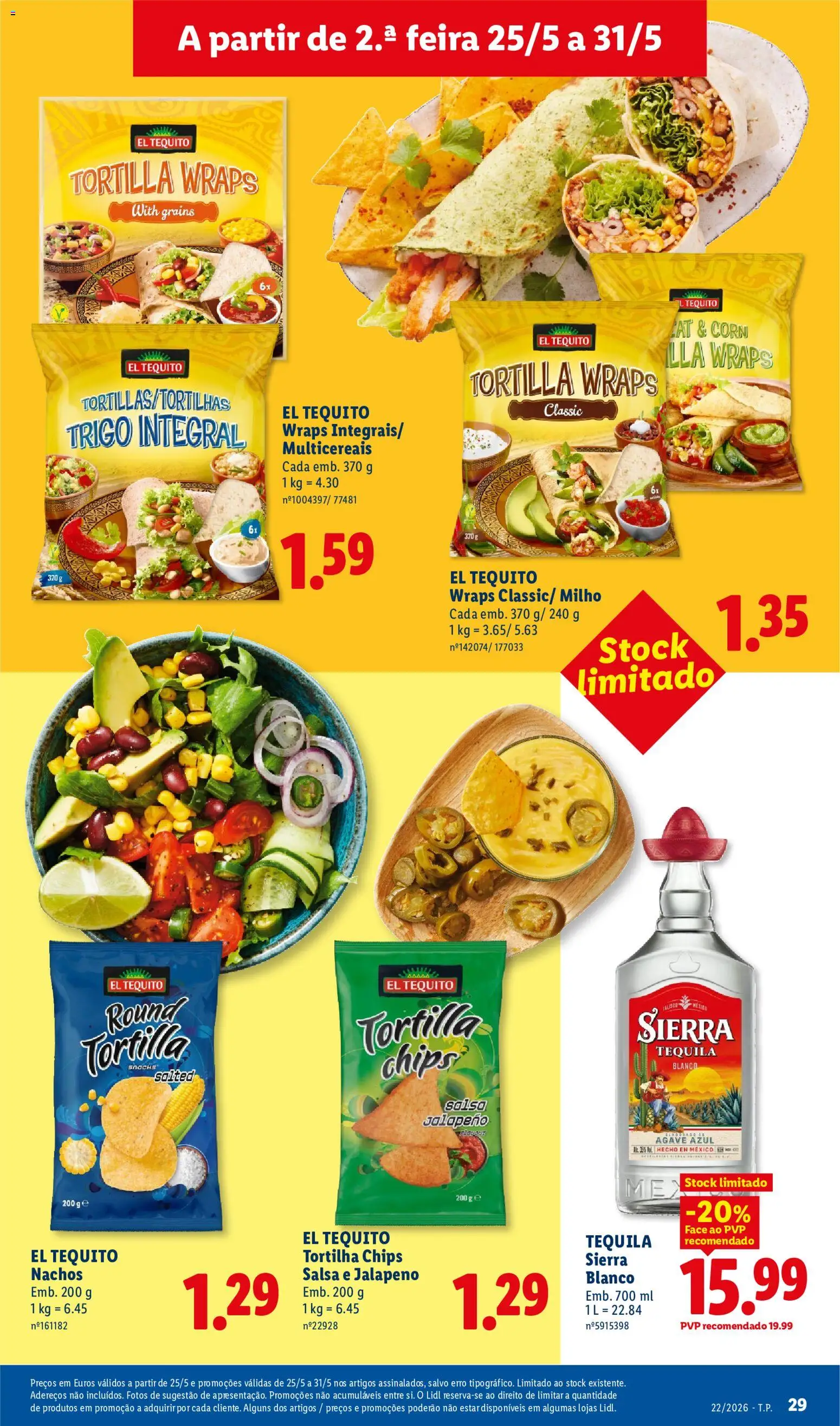Lidl folheto │ válido de 25.05.2026 | Página: 29 | Produtos: Tequila, Milho