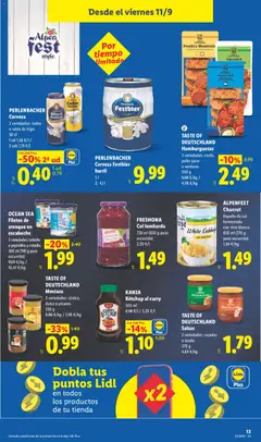 Vista previa Lidl folleto válido desde el 07/09/2026 | Página: 37 | Productos: Dulce, Kétchup, Radler, Cerveza