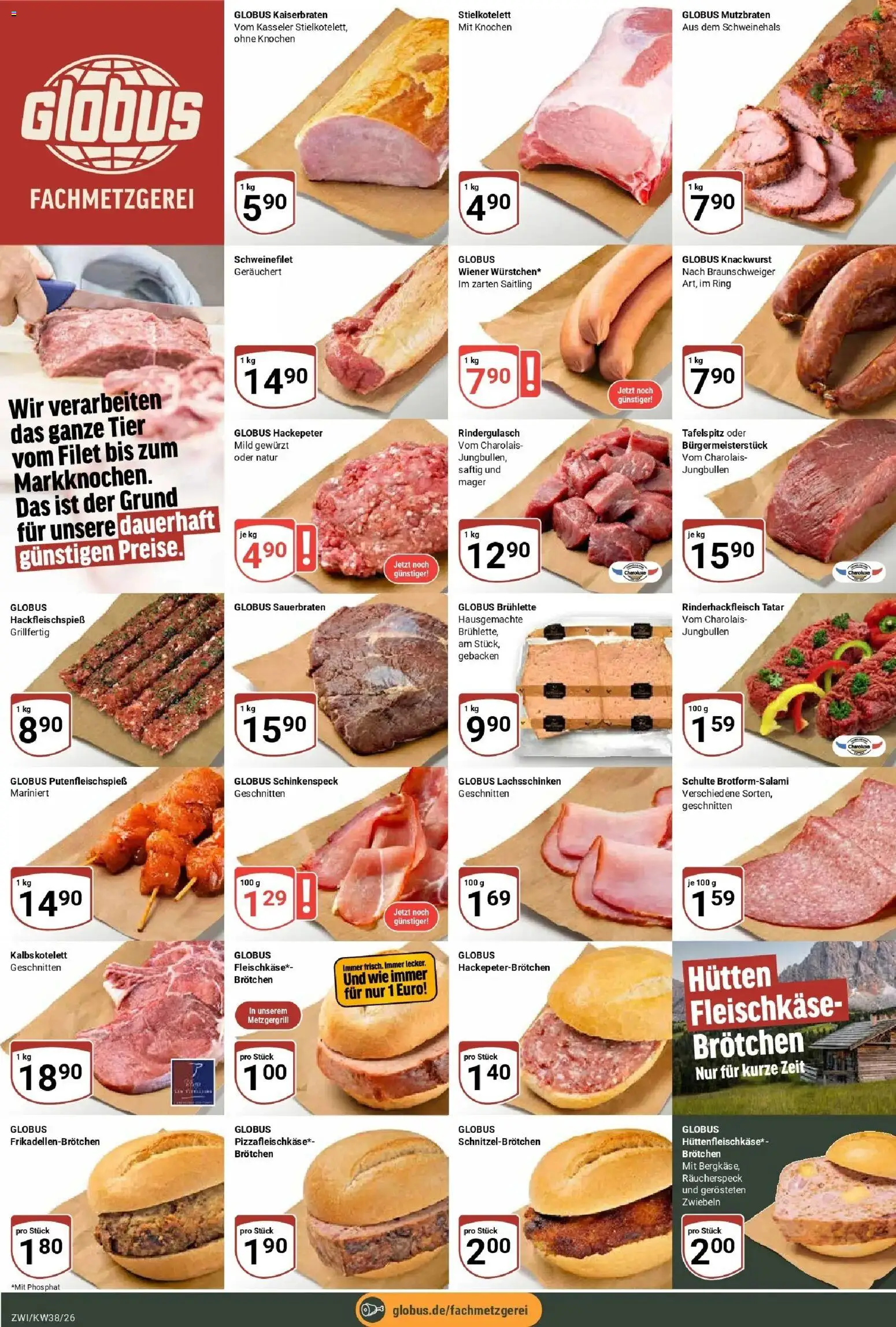 Globus Prospekt Zwickau (ab 14.09.2026) » Angebote online | Seite: 10 | Produkte: Tafelspitz, Rindergulasch, Schweinefilet, Zwiebeln