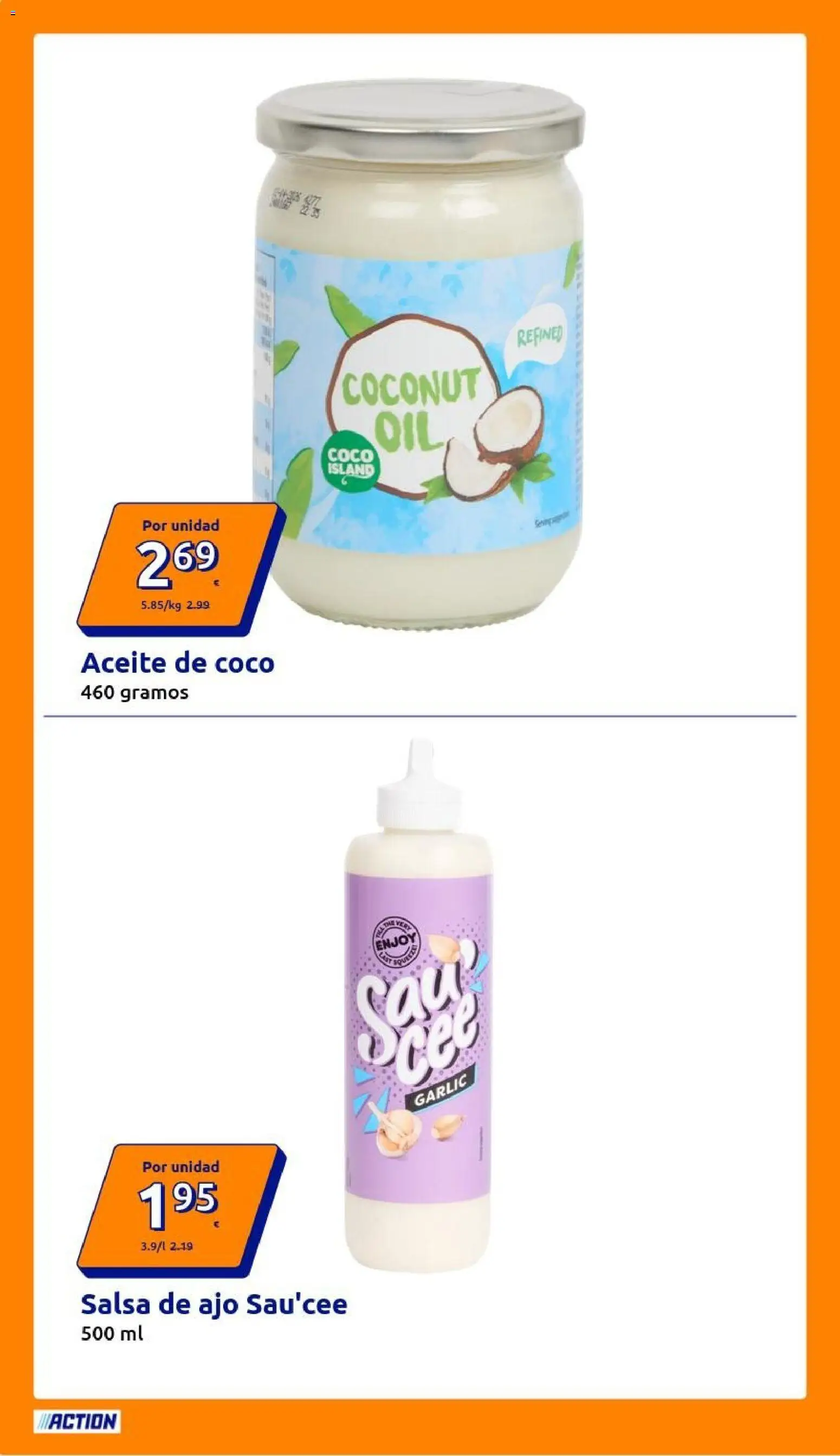 Action folleto │ válido desde el 08/07/2026 | Página: 16 | Productos: Aceite, Τυρόπιτα, Aceite de coco