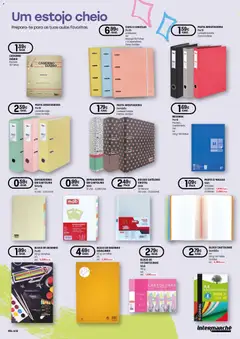 Pré-visualização Intermarché Especial Regresso às Aulas válido de 20/08/2026 | Página: 6 | Produtos: Caderno