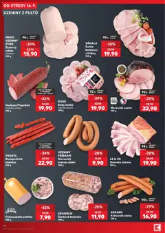 Náhled letáku JARMARK Francouzská paštika, JARMARK Francouzská paštika 100 g od 16.09.2026 | Strana: 14