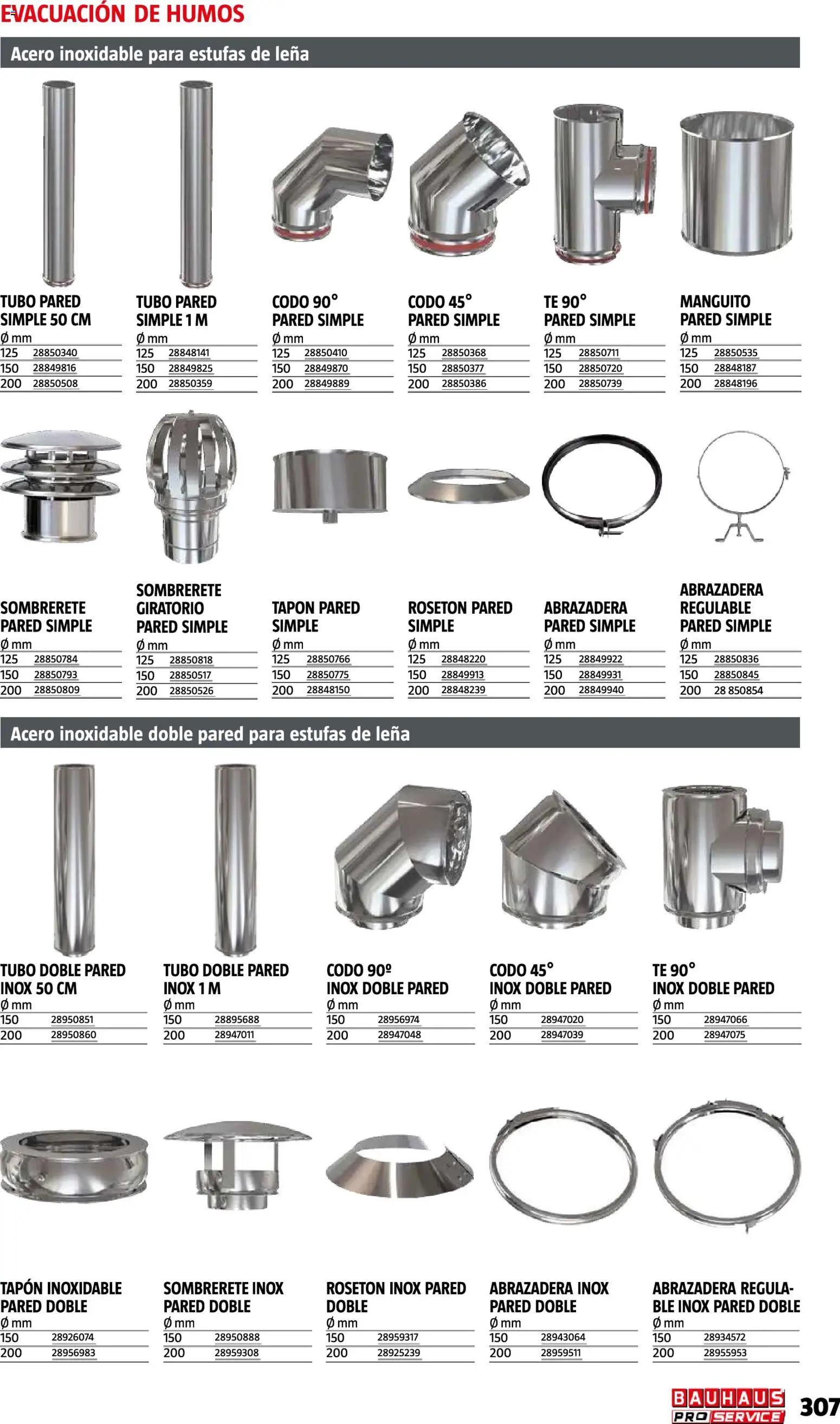 Bauhaus ProService │ válido desde el 11/05/2026 | Página: 307 | Productos: Té, Leña