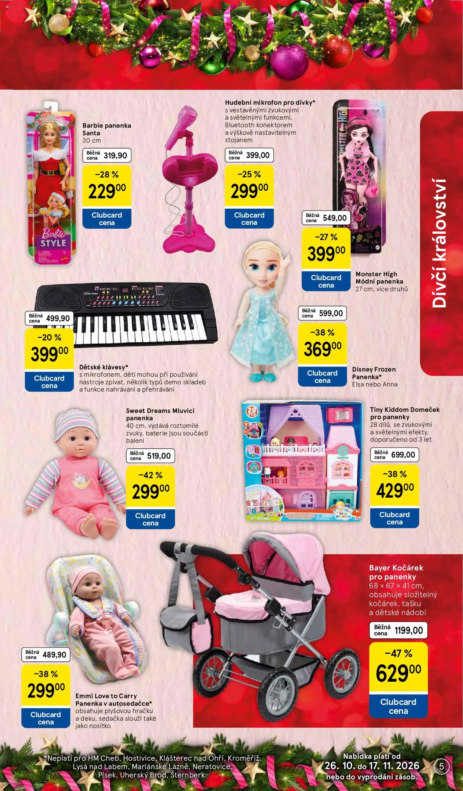 Tesco leták - Vánoční katalog hraček od 26.10.2026 | Strana: 5