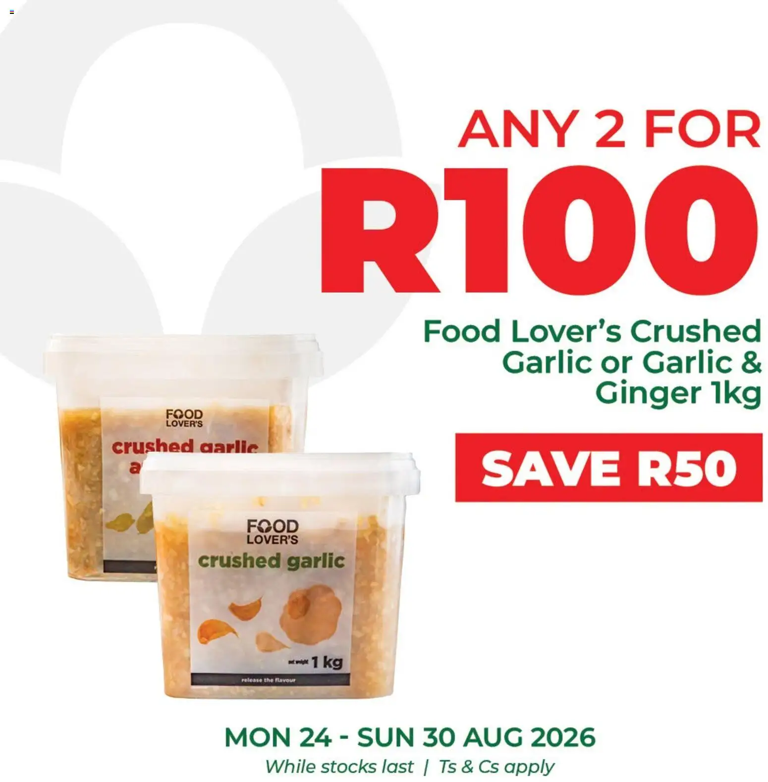 New Food Lover's Market catalogue – valid from 24/08/2026 | Page: 9 | Products: Garlic