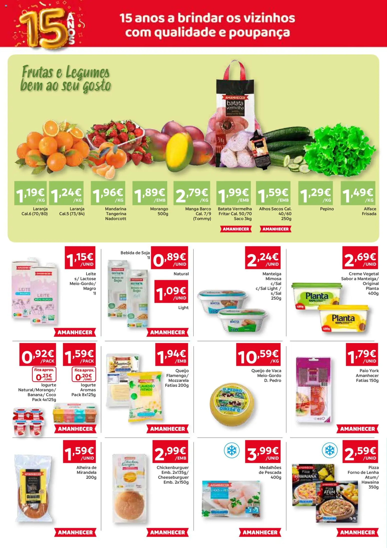Amanhecer Folheto Madeira │ válido de 07.05.2026 | Página: 2 | Produtos: Batata, Forno, Pescada, Manteiga