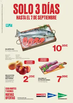 Vista previa El Corte Inglés solo 3 días válido desde el 04/09/2026