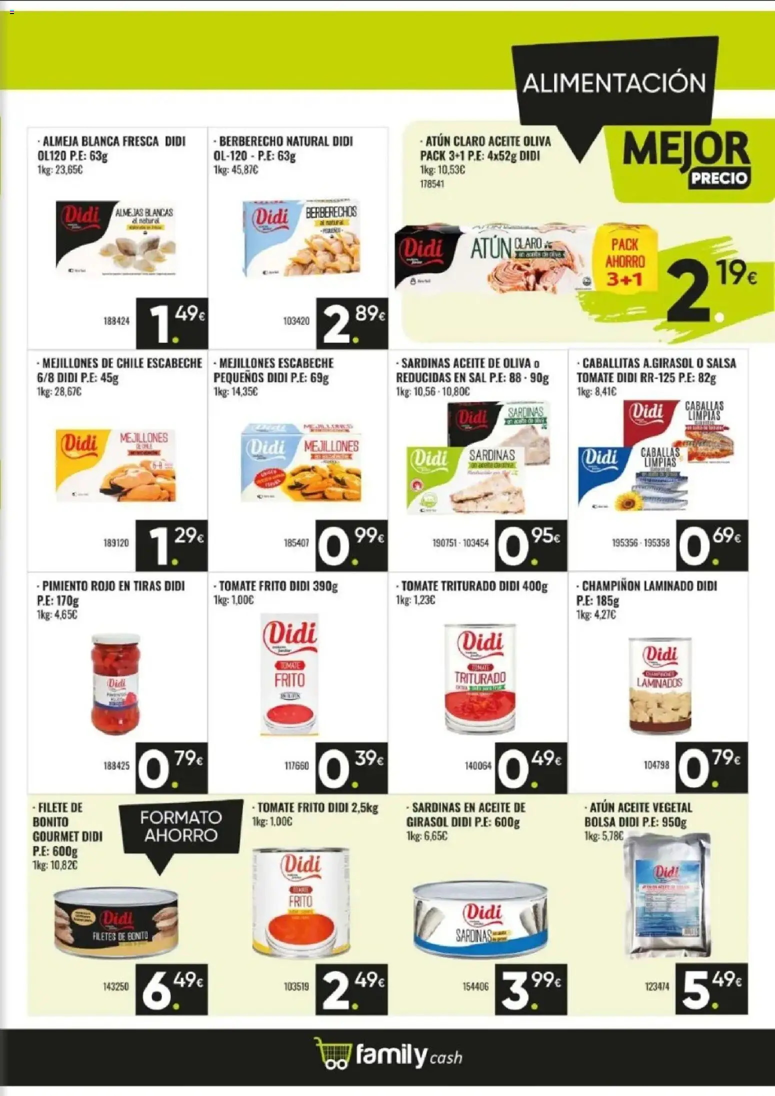 Family Cash folleto │ válido desde el 06/07/2026 | Página: 7