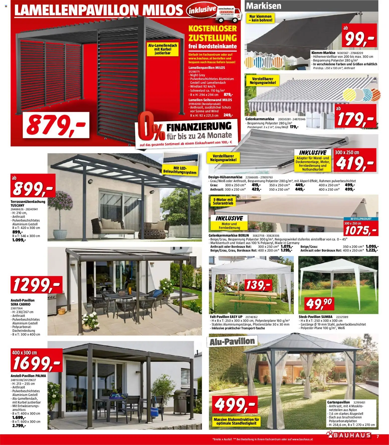 Bauhaus Prospekt aktuell gültig ab 22.07.2026 | Seite: 7