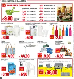 Anteprima del volantino Galassia volantino Superstore valido a partire dal 30/07/2026 | Pagina: 22 | Prodotti: Tavolino, Caraffa, Sacco a pelo, Bottiglia