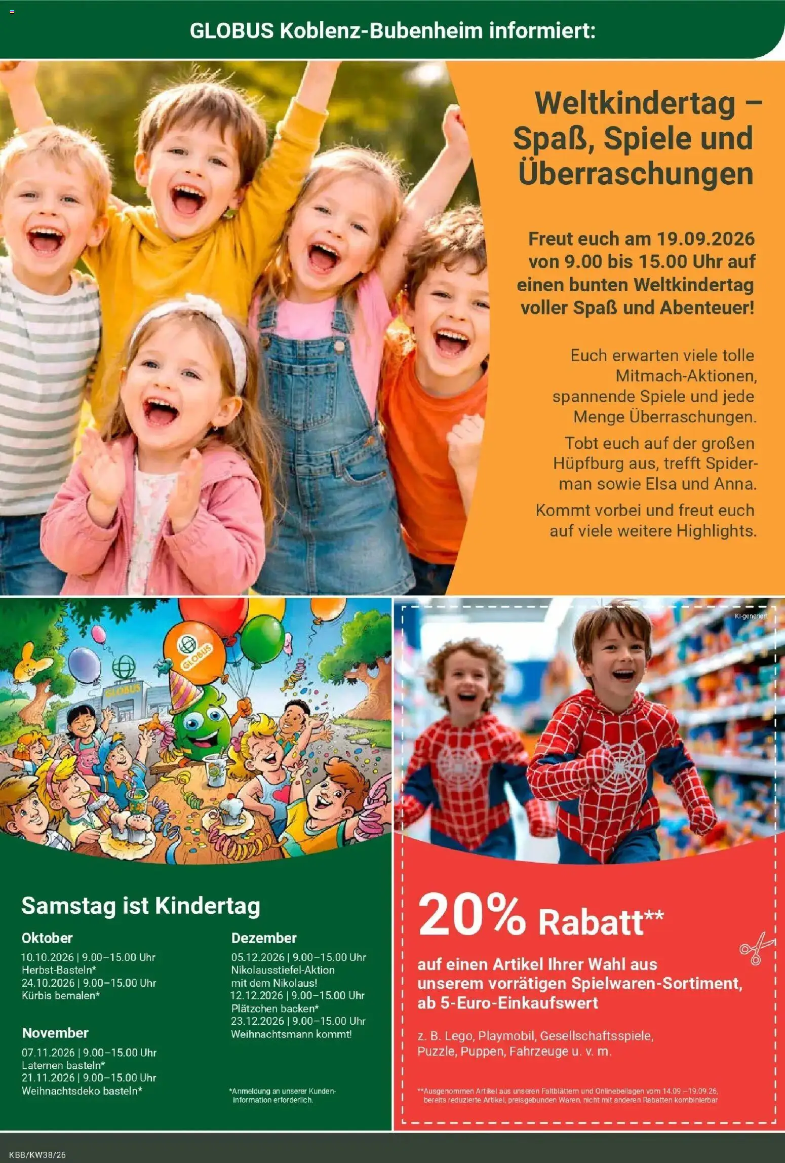 Globus Prospekt Koblenz-Bubenheim (ab 14.09.2026) » Angebote online | Seite: 25 | Produkte: Kürbis, Uhr