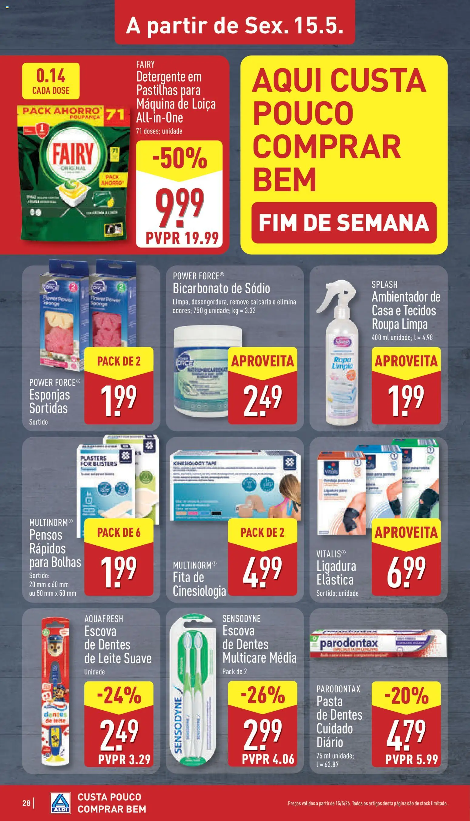 Aldi folheto | 11/05/2026 |  🎉 Como obter um desconto limitado? Poupe ainda hoje! | Portugal