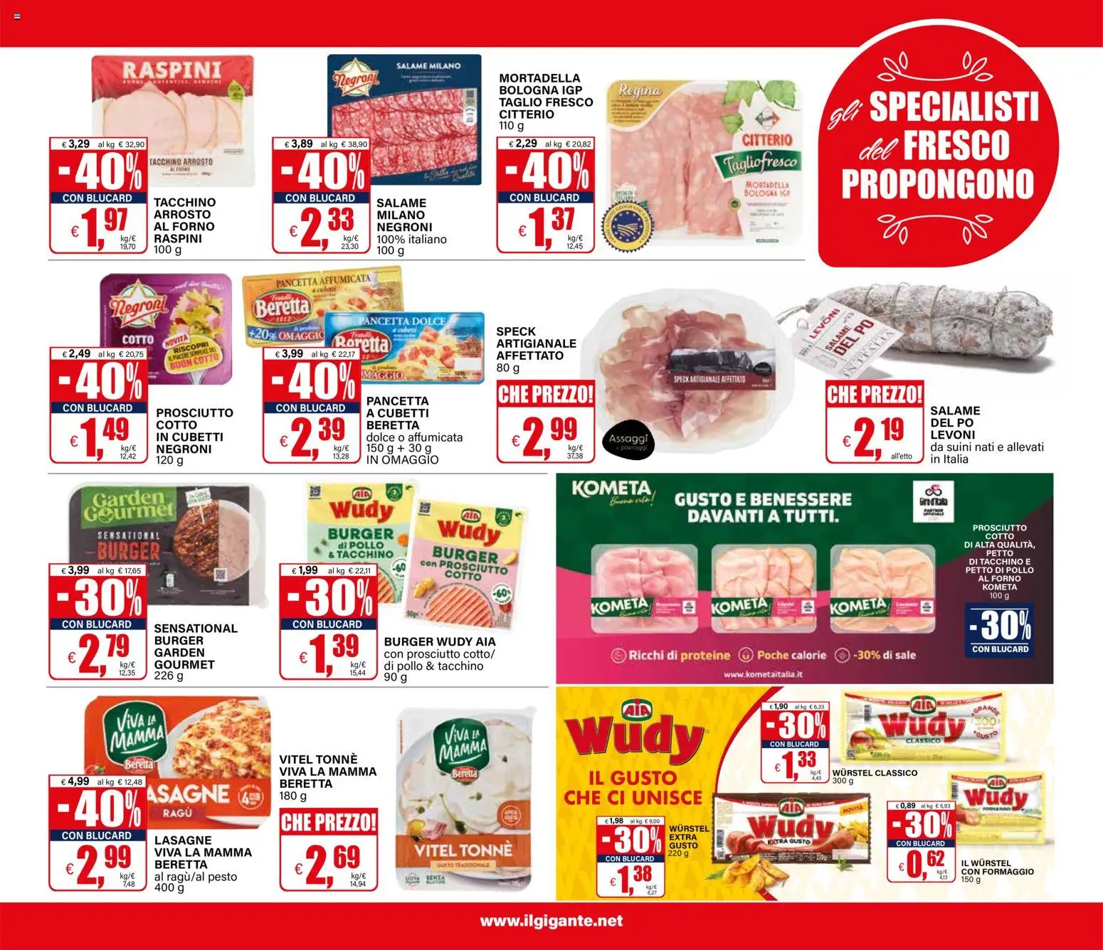 Volantino Il Gigante del 21.05.2026 | Pagina: 27 | Prodotti: Pollo, Prosciutto, Pesto, Forno