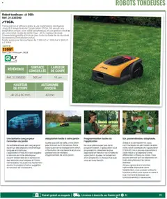 Gamm vert - Prévisualisation de Gamm vert catalogue valide à partir de 24.02.2026 | Page: 19 | Produits: Câble, Robot, Tondeuse, Batterie