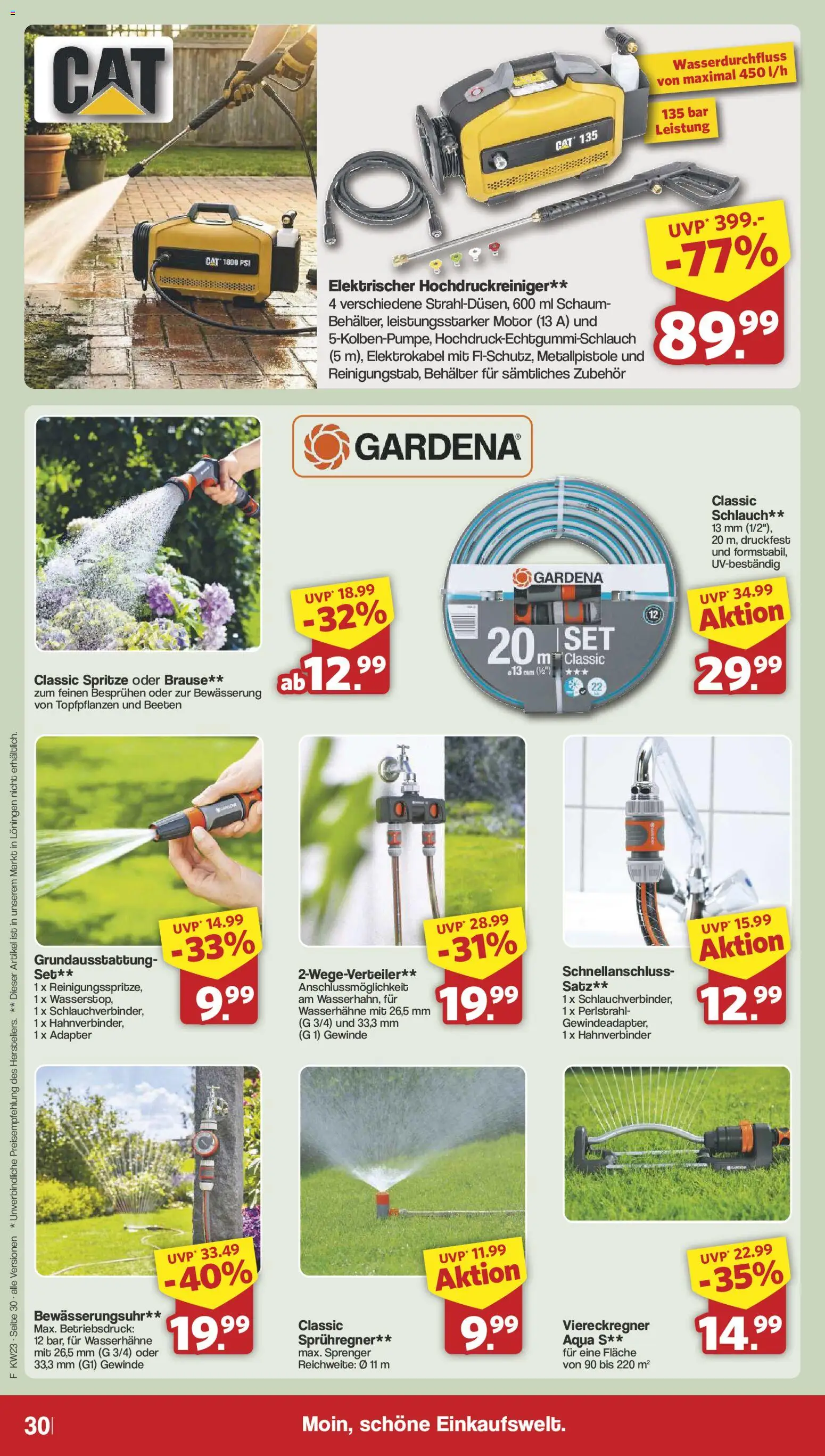 Famila Nordwest Prospekt – gültig ab 01.06.2026 | Seite: 30 | Produkte: Adapter, Hochdruckreiniger