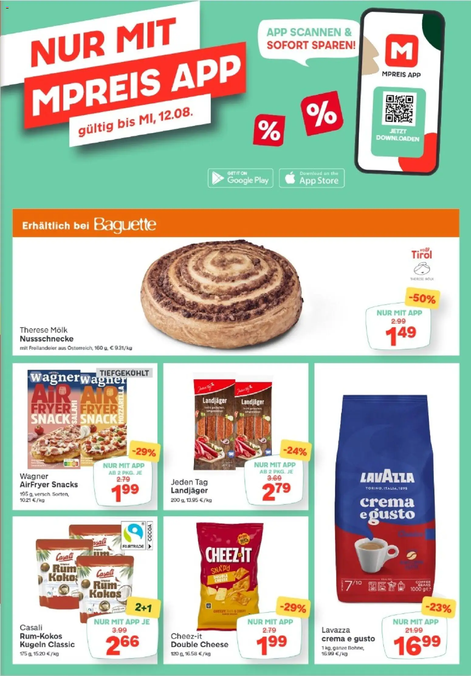 MPREIS Hohenems gültig ab 06.08.2026 | Seite: 13 | Produkte: Jääkaappipakastin