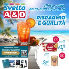 Anteprima del volantino A&O volantino Svelto valido a partire dal 16/07/2026