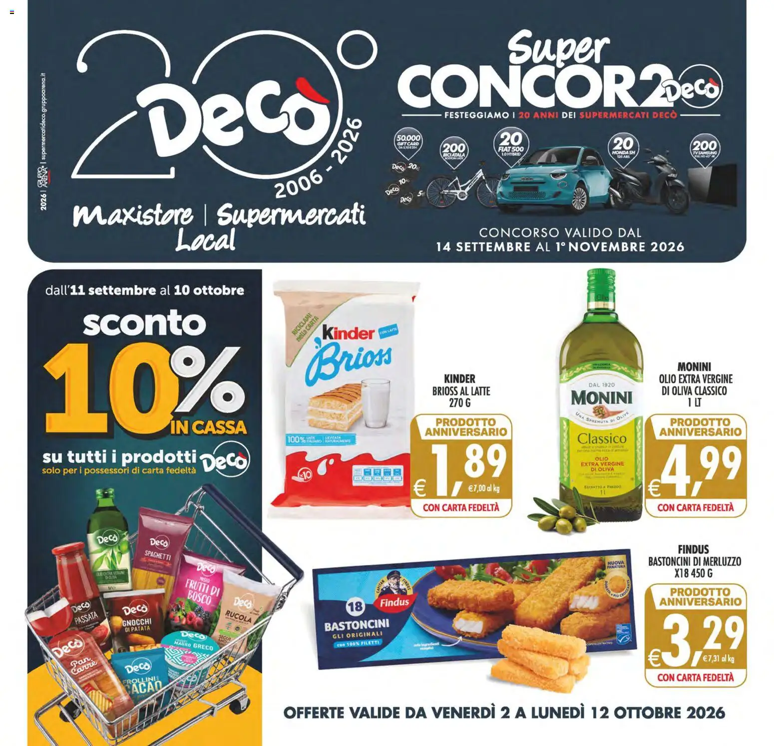 Volantino Decò del 02/10/2026 | Pagina: 1