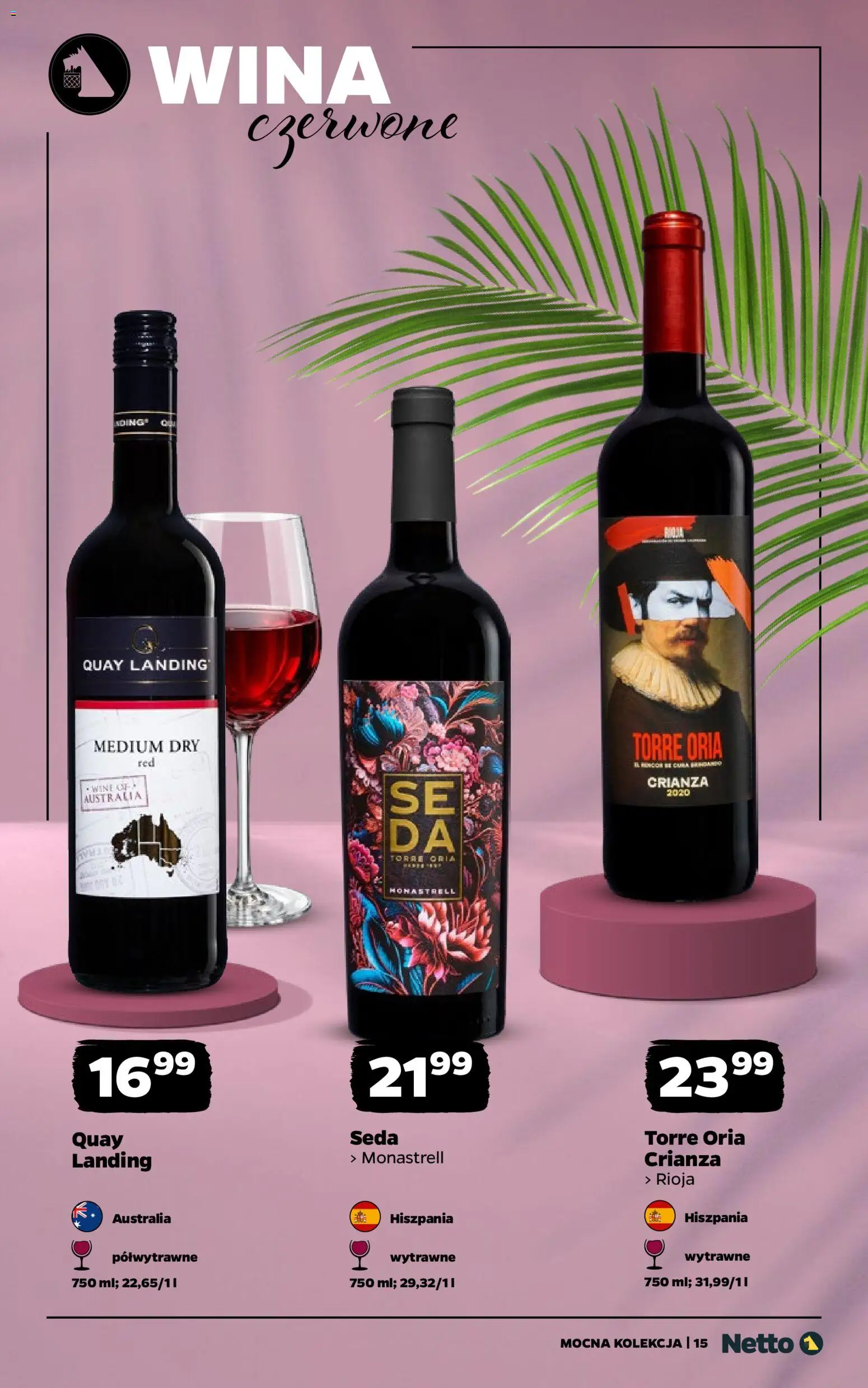 Netto gazetka - Wina od 03.08.2026 | Strona: 15