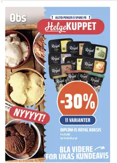 Forhåndsvisning av Coop Obs - Helgemat Kuppet gyldig fra 24/09/2026
