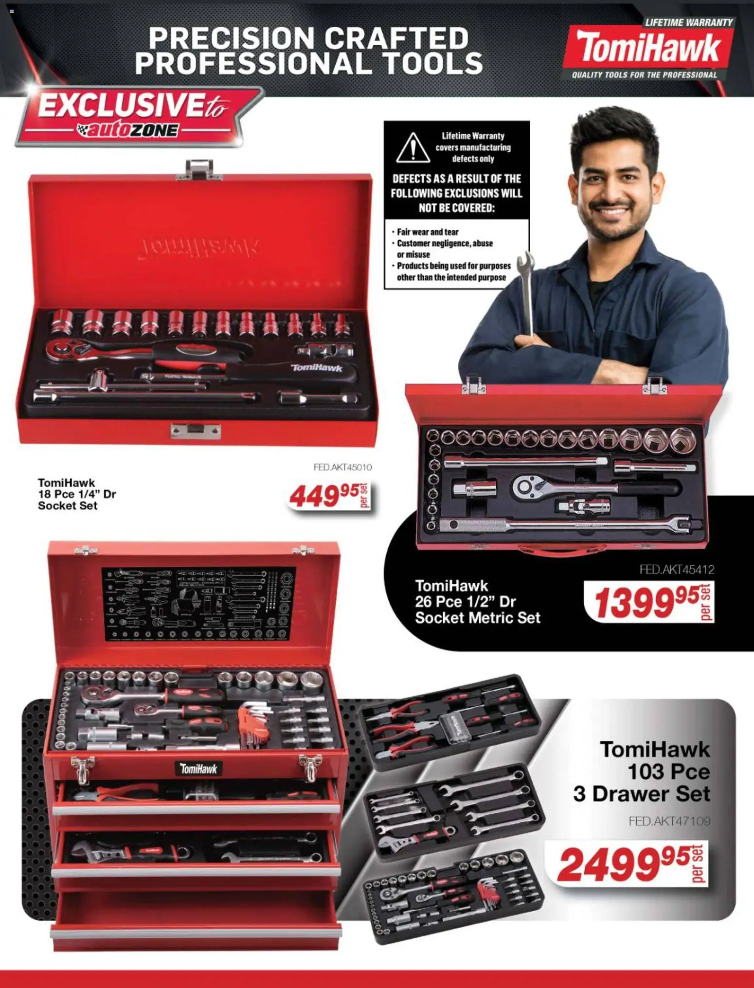 New AutoZone catalogue – valid from 23/07/2026 | Page: 8 | Products: Socket set, Socket