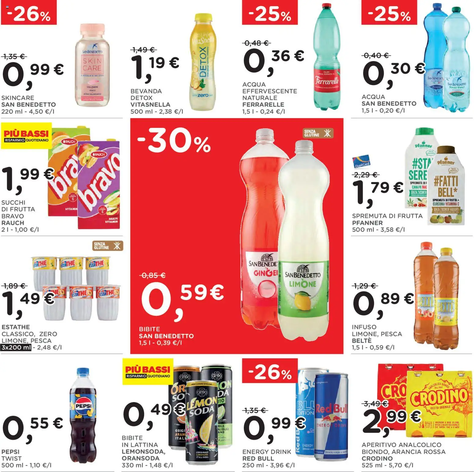 Volantino Poli del 03.06.2026 | Pagina: 22 | Prodotti: Acqua, Frutta, Limone, Ferrarelle