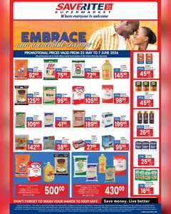 Saverite specials catalogue – valid from 25.05.2026