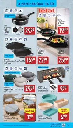 Pré-visualização Aldi folheto válido de 12/10/2026 | Página: 17 | Produtos: Ferro, Frigideira