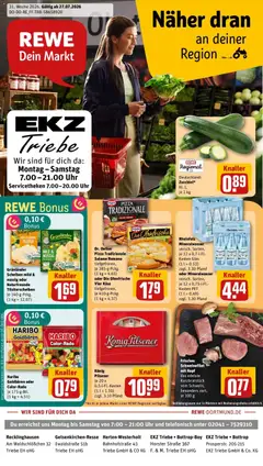 Rewe Prospekt Bottrop ab 27.07.2026 gültig