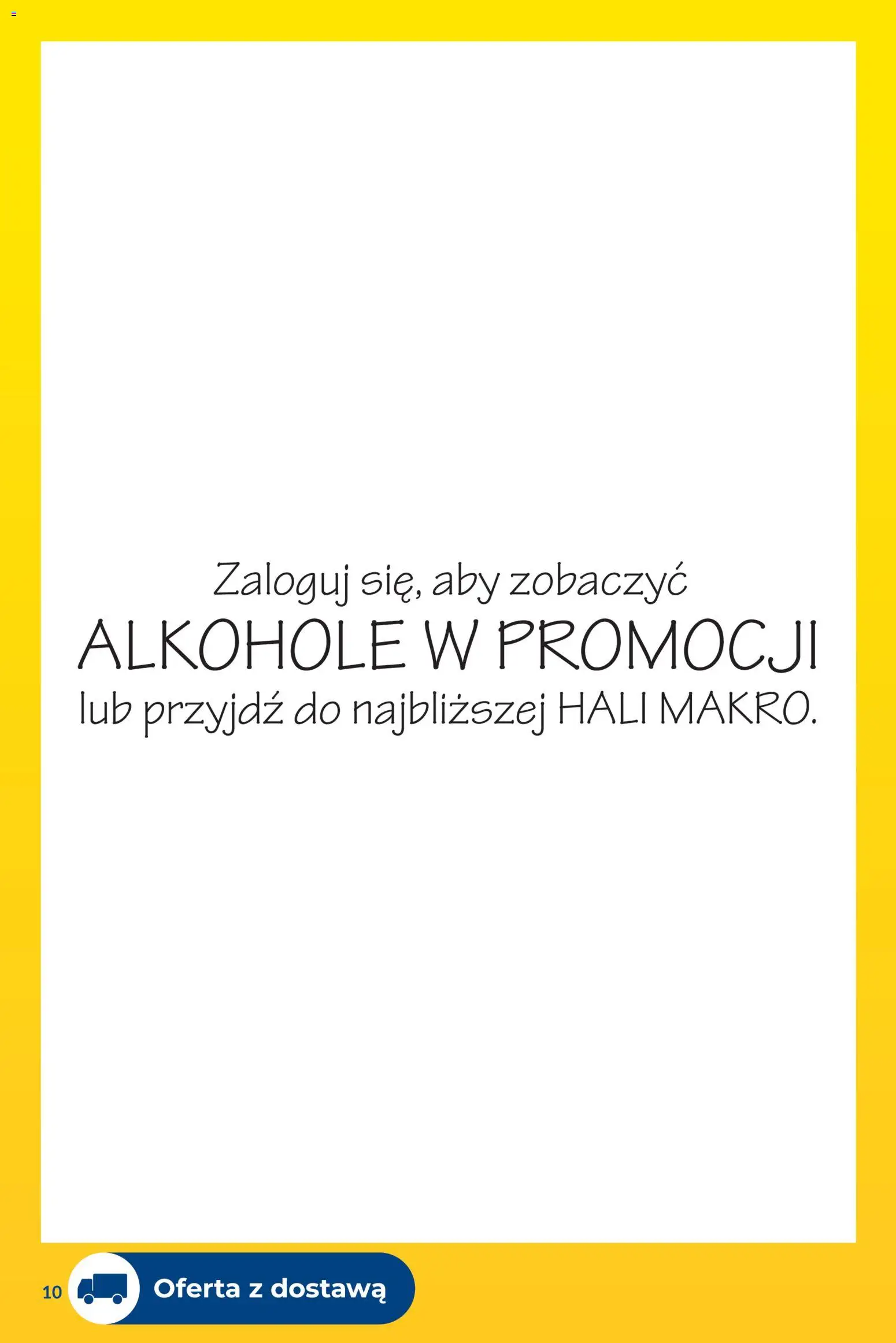 Makro gazetka - Dostawy dla gastronomii od 04.05.2026 | Strona: 10