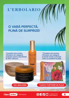 Ofertele Dr.Max valabile de la 01.06.2026 | Pagină: 5 | Produse: Portfard, Protecție solară