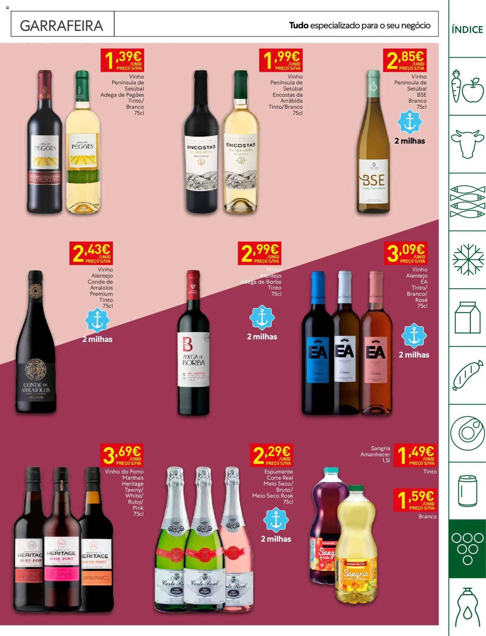 Recheio Horeca Madeira │ válido de 29/09/2026 | Página: 21 | Produtos: Espumante, Vinho do Porto, Vinho