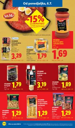SOL&MAR Crni grah, 820 g, 1 kg = 2.18 - Pregled kataloga iz trgovine Lidl, vrijedi od 06.07.2026 | Stranica: 14