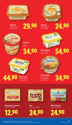 Náhled letáku Rama Classic, Rama Classic, 400 g, 59 % tuku od 08.06.2026 | Strana: 9