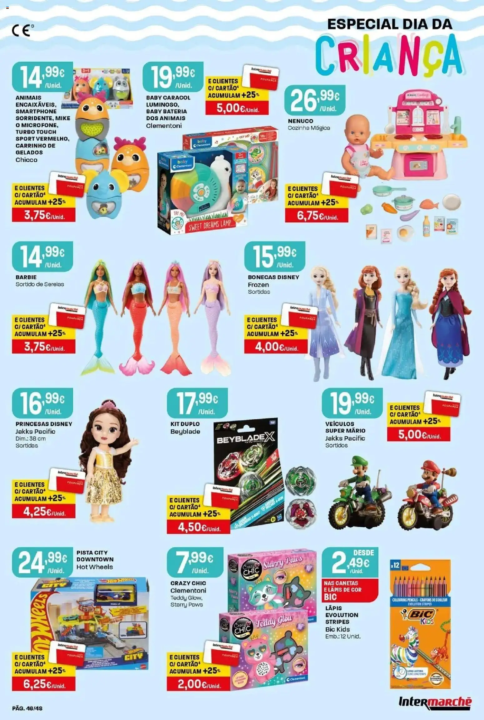 Intermarché - Isto é que são preços BAIXOS! │ válido de 28.05.2026 | Página: 46 | Produtos: Smartphone, Bateria