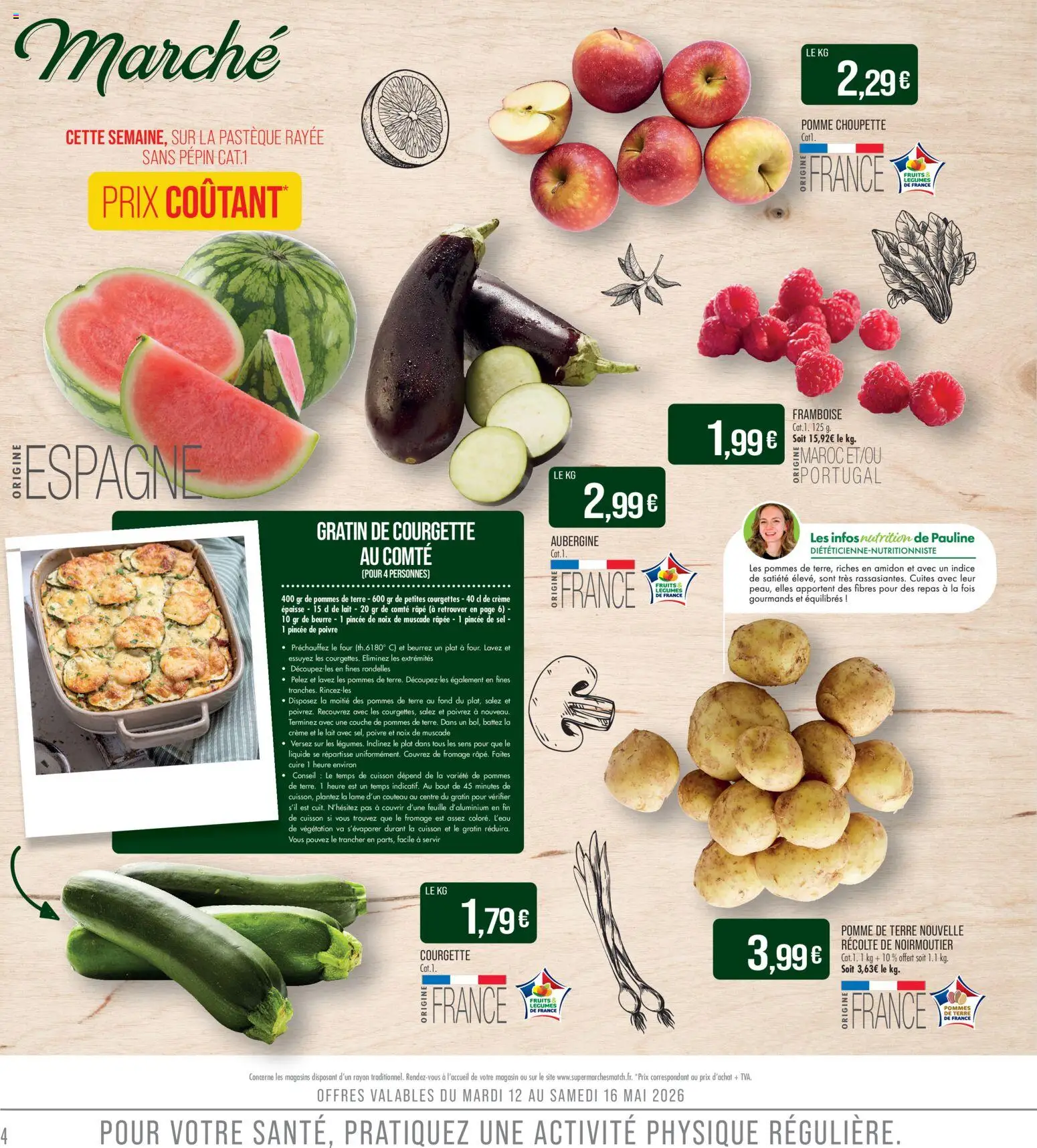 {H1} | Page: 6 | Produits: Framboise, Pastèque, Sel, Lait