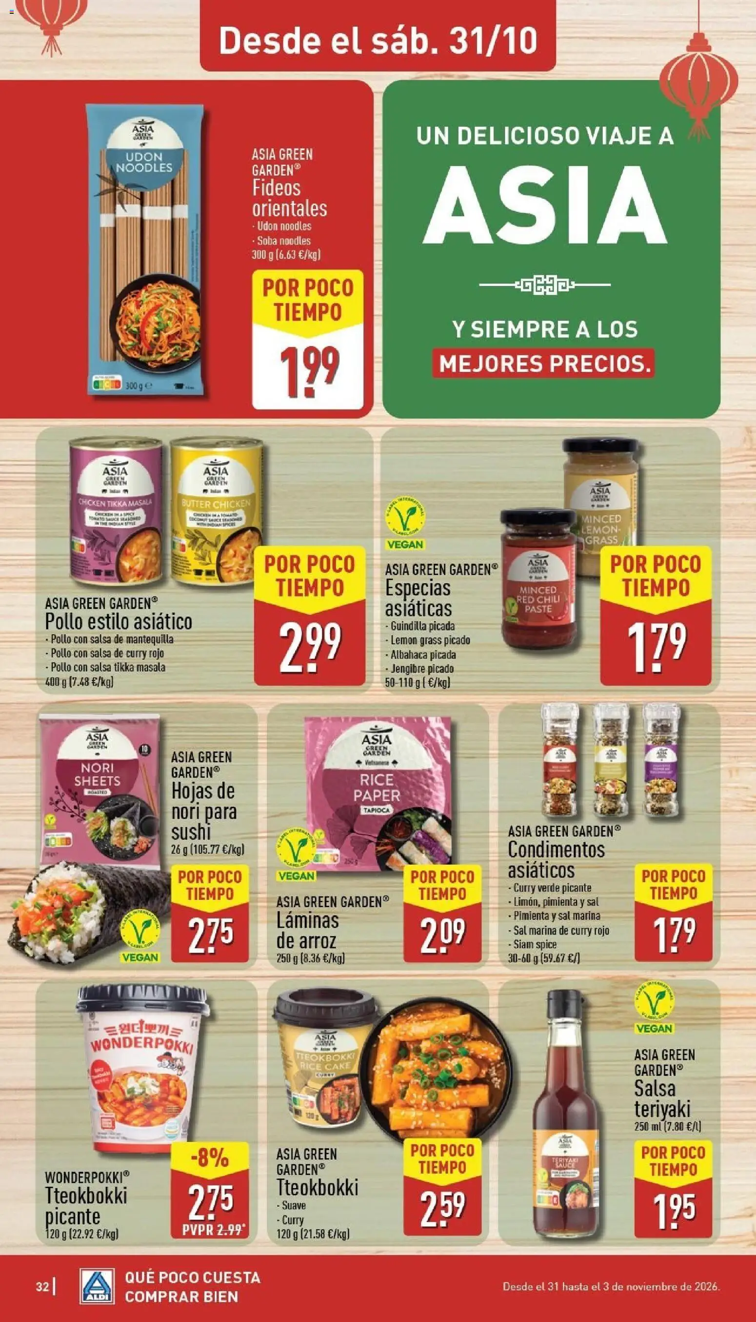 Aldi folleto Canarias │ válido desde el 26/10/2026 | Página: 32