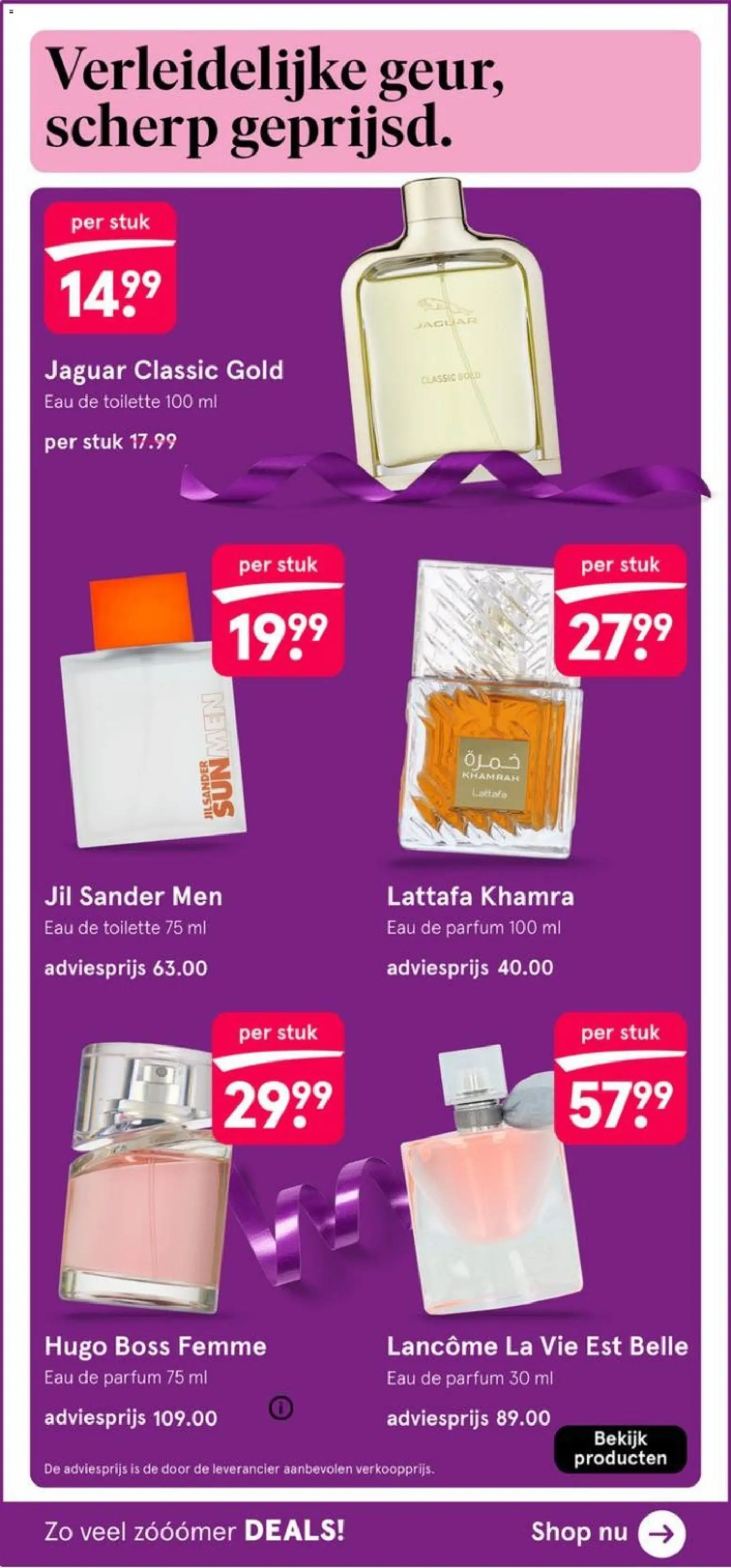 {H1} | Pagina: 70 | Producten: La, Parfum, Eau de toilette