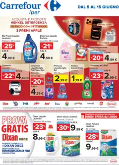 Anteprima del volantino Carrefour volantino Iper - Henkel valido a partire dal 05.06.2026