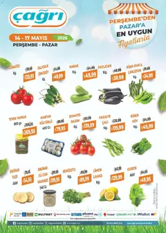 14.05.2026 tarihinden itibaren geçerli olan Çağrı Market kataloğu önizlemesi