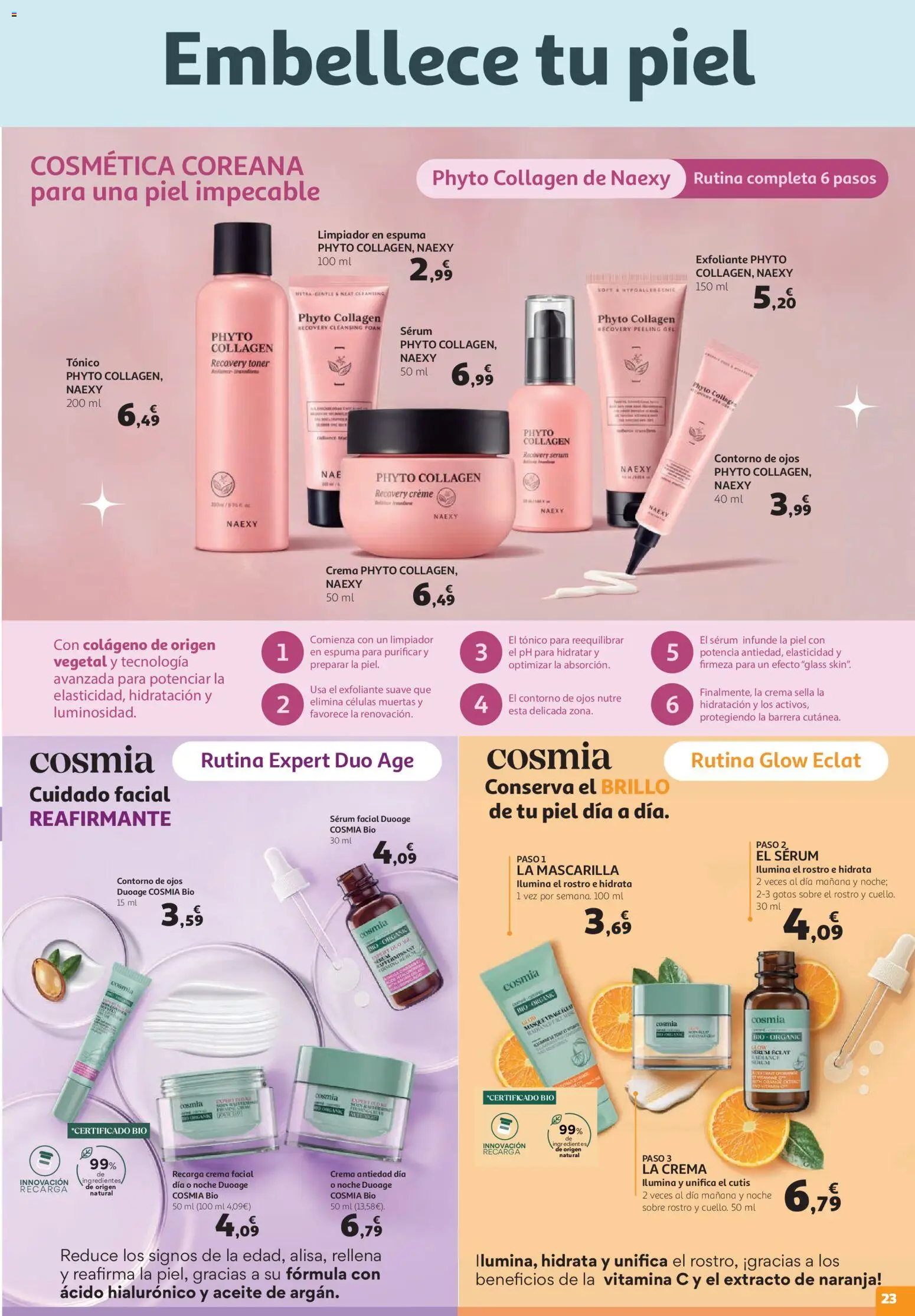Alcampo HG Nacional Aldaia │ válido desde el 19.05.2026 | Página: 23 | Productos: Κρεμάστρα, Sérum, Aceite, Crema facial