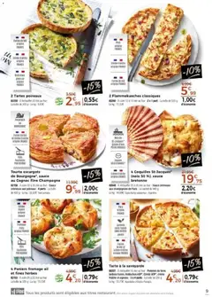 Thiriet - Prévisualisation de Thiriet - Catalogue Livraison 2026 valide à partir de 07/09/2026 | Page: 9 | Produits: Escargots, Tarte, Bourgogne, Oignons