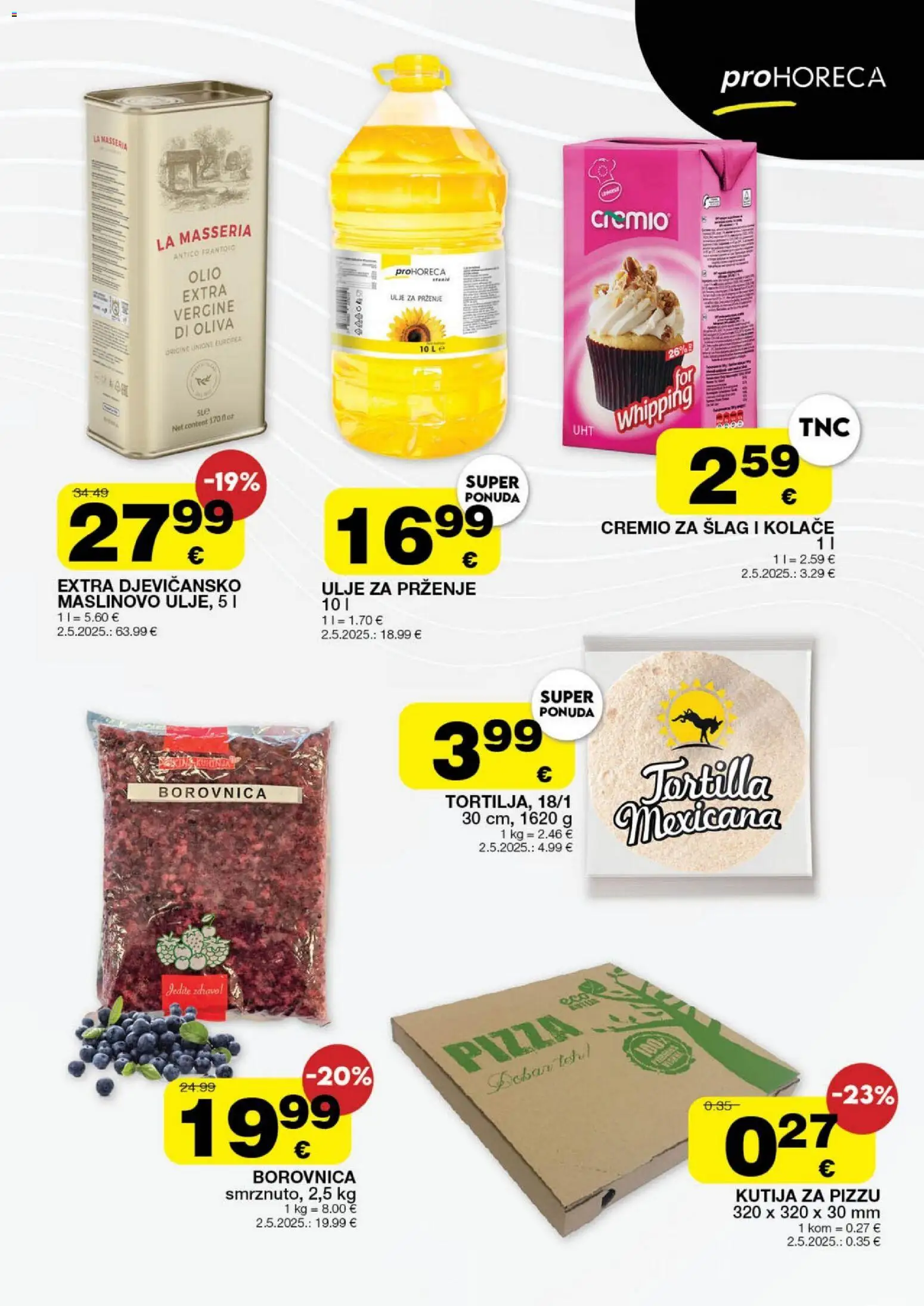 Stanić Diskont katalog | vrijedi od 07.05.2026 | Stranica: 6 | Proizvodi: Kutija, Ulje, Pizza, Borovnica