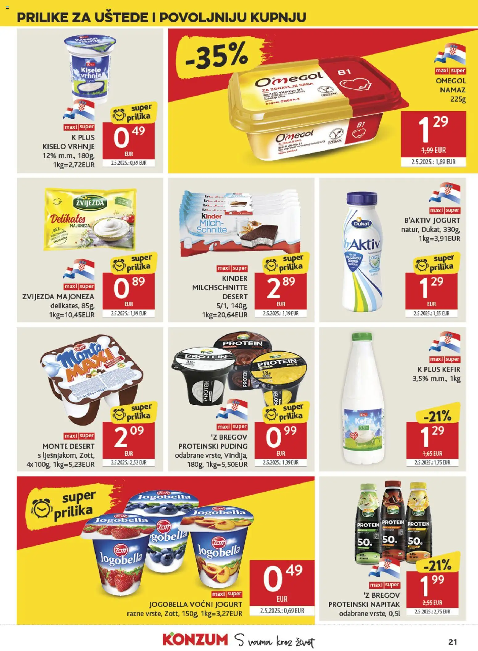 Konzum katalog | vrijedi od 15.07.2026 | Stranica: 21