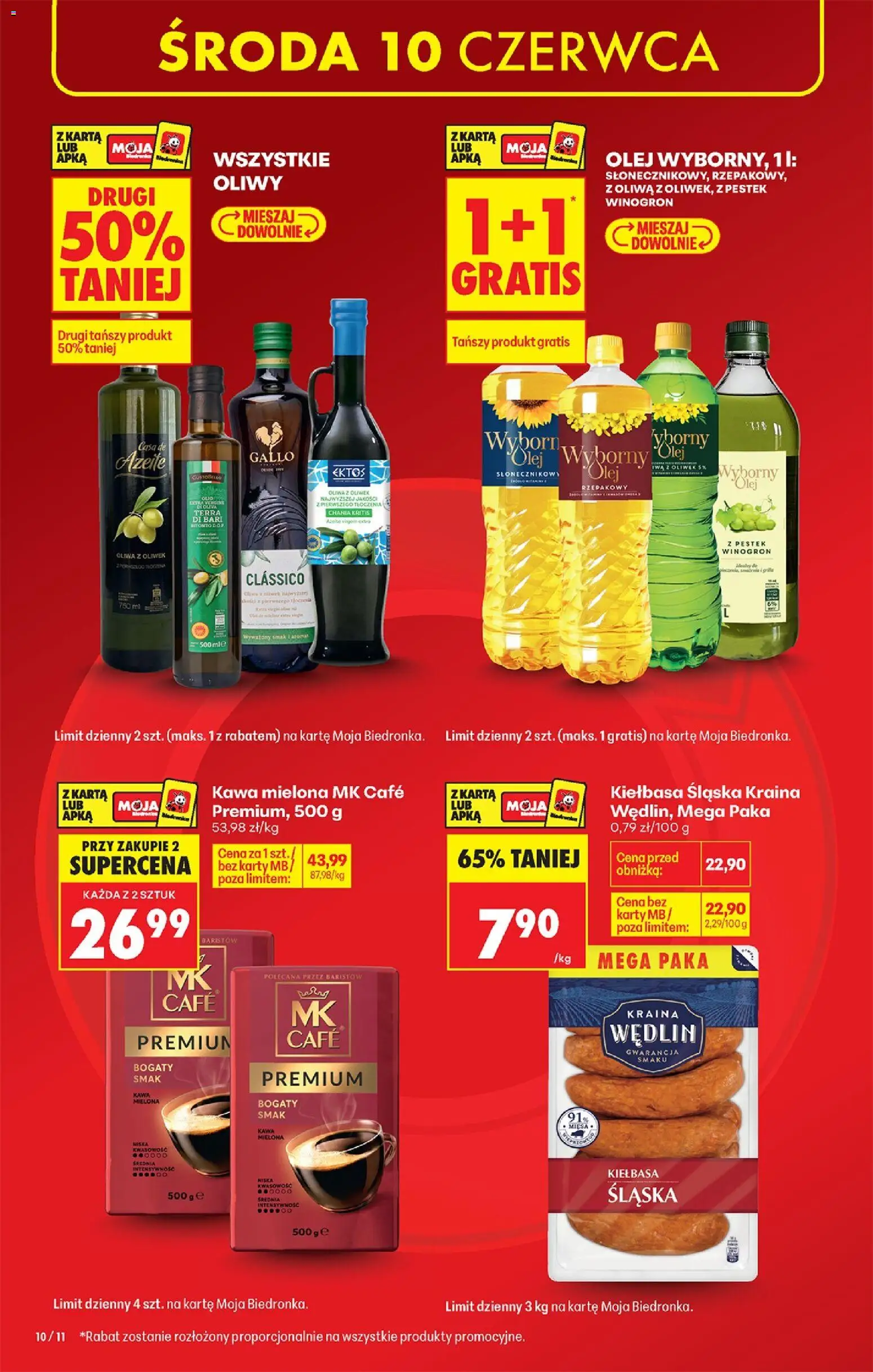 Biedronka Polsko leták od 08.06.2026 | Strana: 12 | Produkty: Olej, Karty