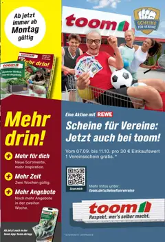 Toom Baumarkt Prospekt ab 14.09.2026 gültig