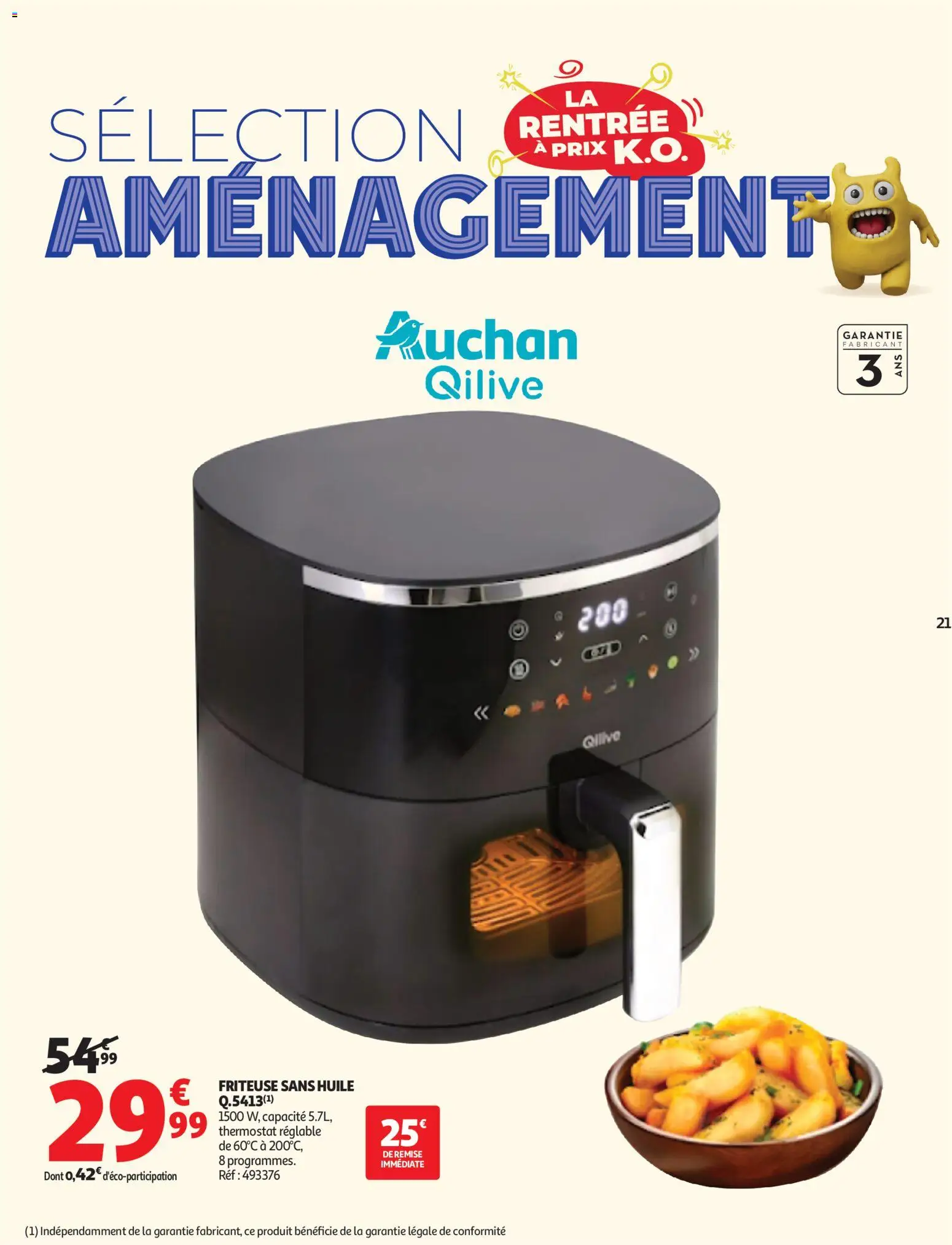 {H1} | Pagina: 21 | Producten: La, Friteuse